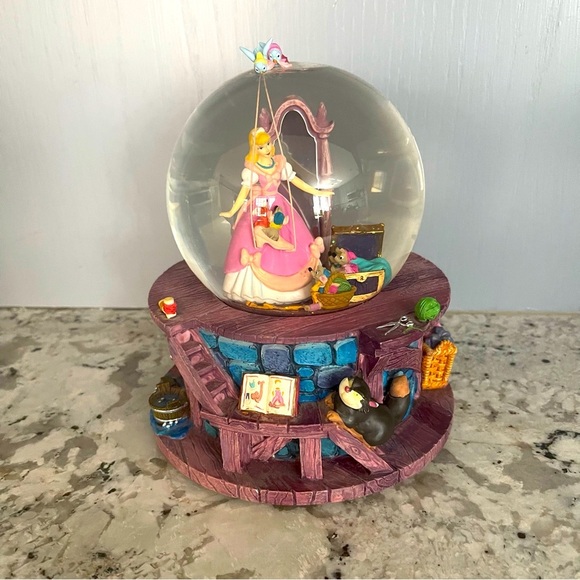 Disney Other - DISNEY Cinderella Music Box Snow Globe